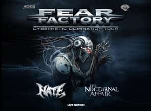 Fear Factory: Cybernatic Domination Tour (Rock) — Event poster