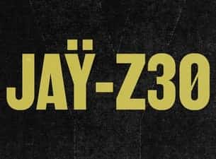 JAY-Z - 30 (Hip-Hop/Rap) — Event poster