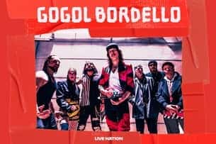 Gogol Bordello (Rock) — Event poster
