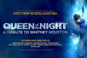 Queen of the Night - A Tribute to Whitney Houston event poster