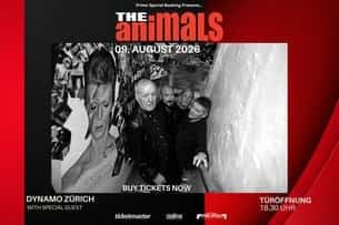 THE ANIMALS with Special Guest CARL SENTANCE, former voice of NAZARETH (Rock) event poster